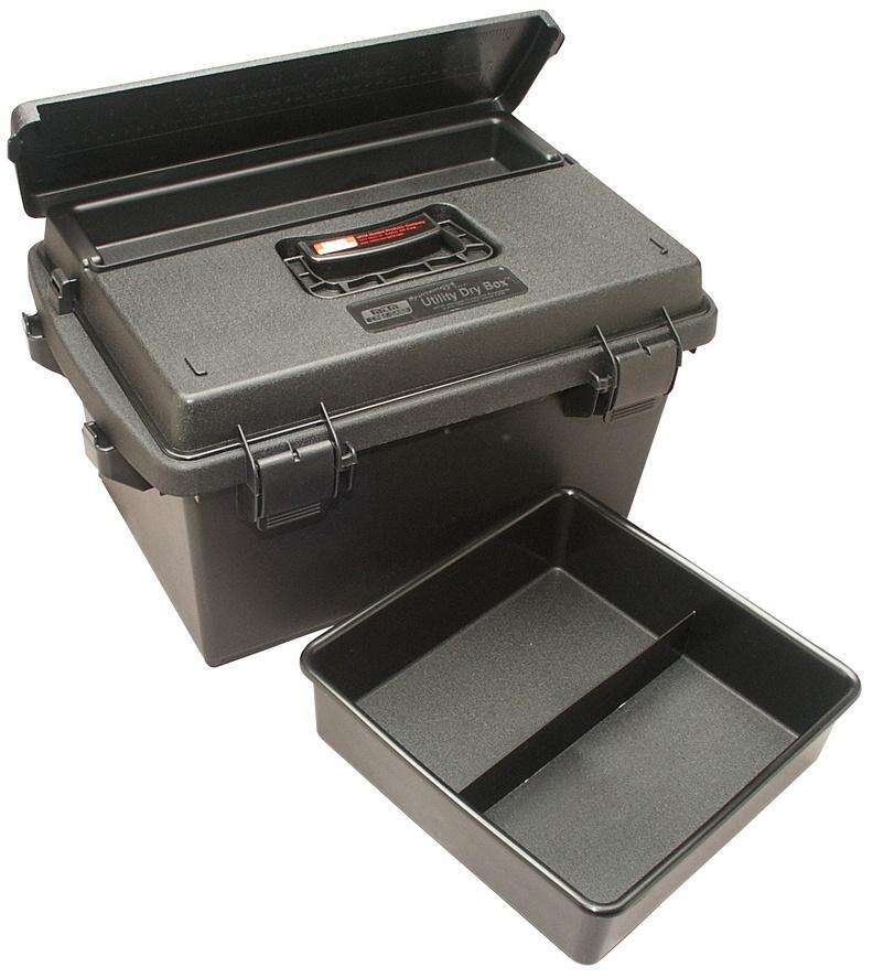 Misc. Accessories MTM Case Gard Ready Series MTM SPORTSMENS PLUS UTILITY DRY BOX O-RING SEALED 19X13X10.4" BLACK